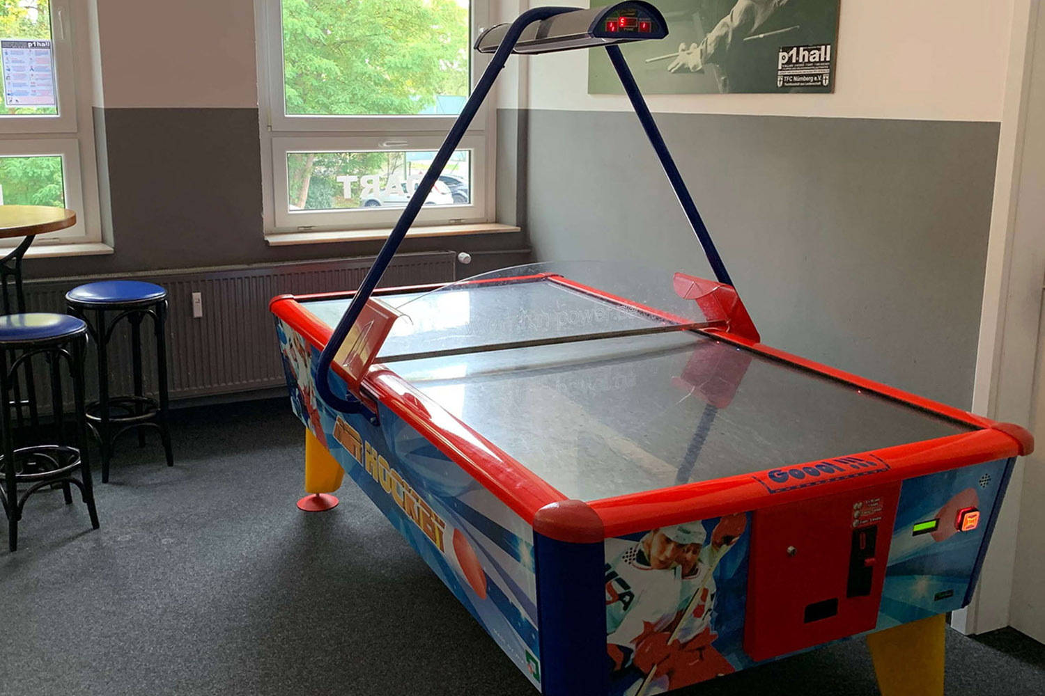 P1 Hall BILLARD KICKER DART AIR HOCKEY